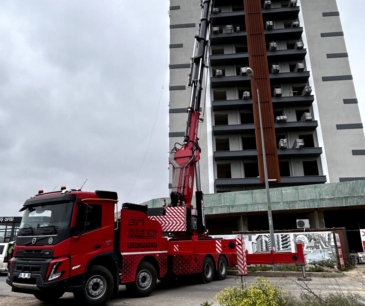 Sude Vinç-Kontrollü Taşımacılık